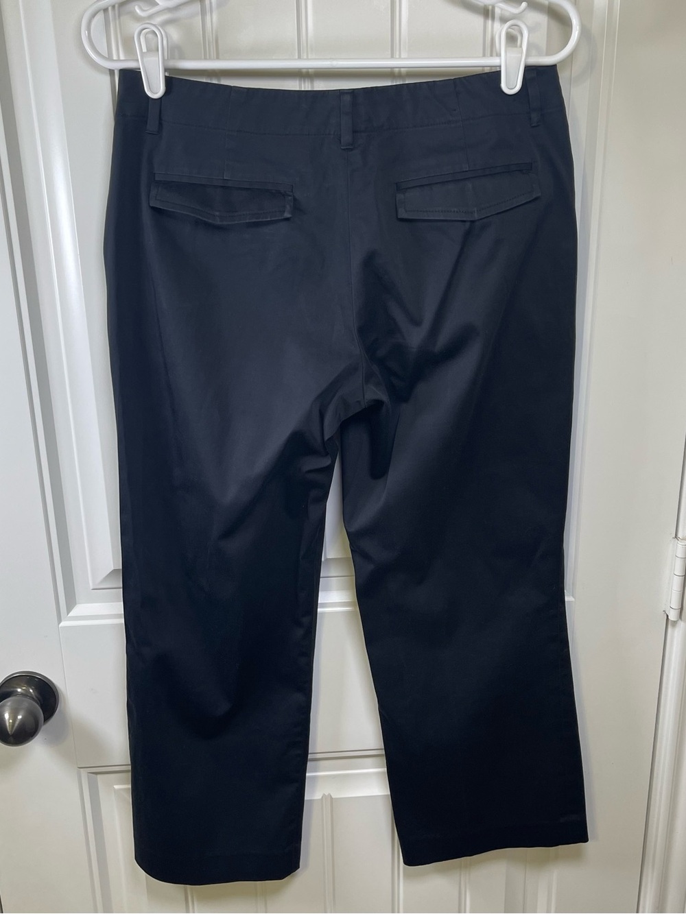 Banana Republic Martin Fit Black Stretch Dress Pants Trousers Women’s Size 4 - Picture 3 of 8